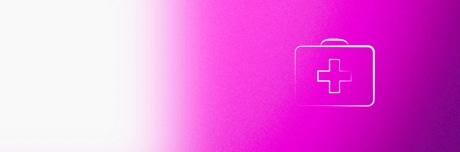 Значок «сумка врача с медицинским крестом для лечения венозной недостаточности»